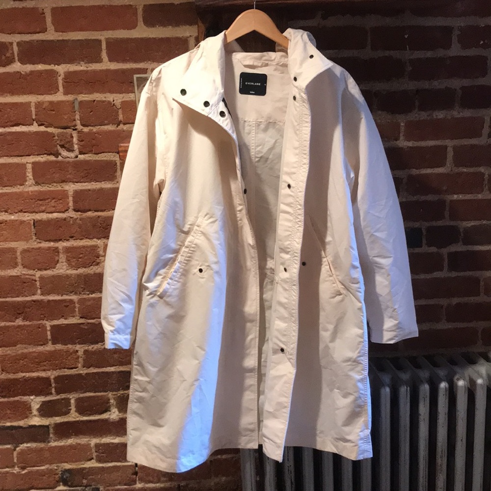 Everlane raincoat